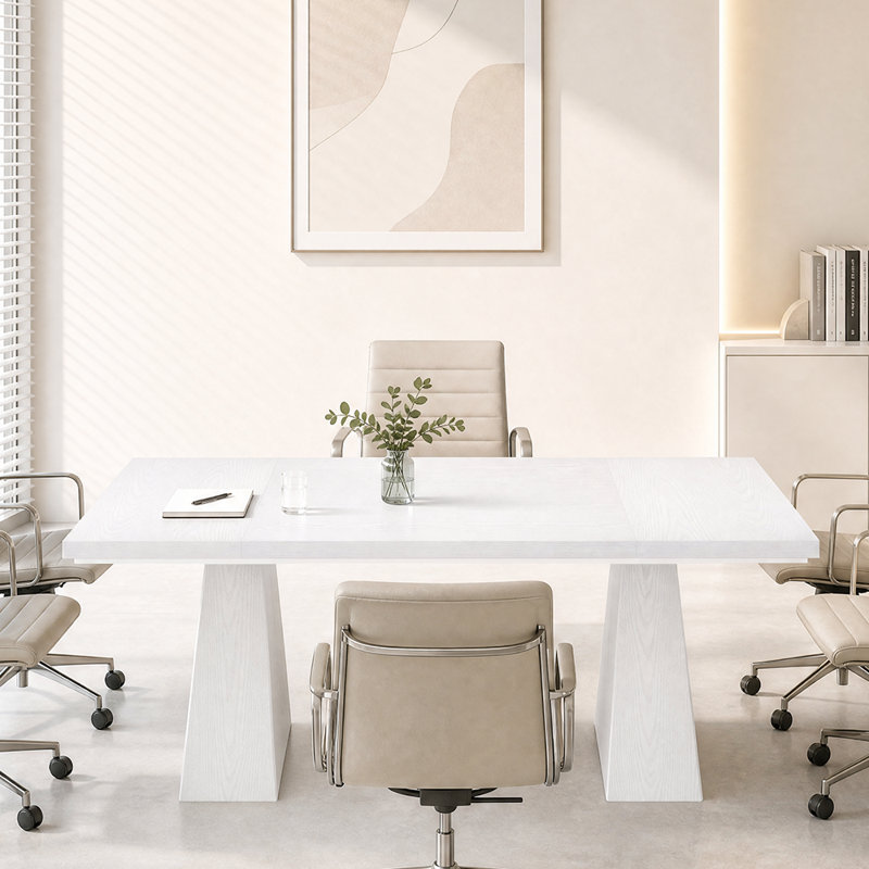 Table de conférence 63 ", White
