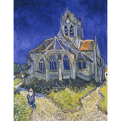 " Auvers-sur-Oise,1890 " by Vincent Van Gogh