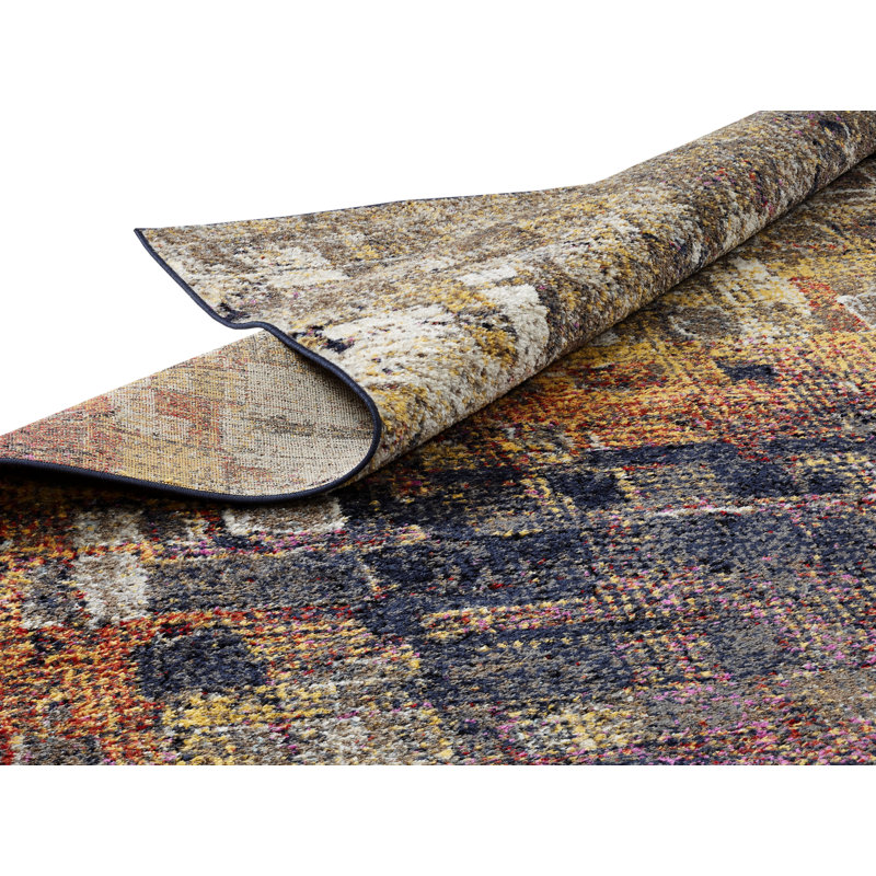 Abstract Indoor Rug, Rectangle 2' x 3'