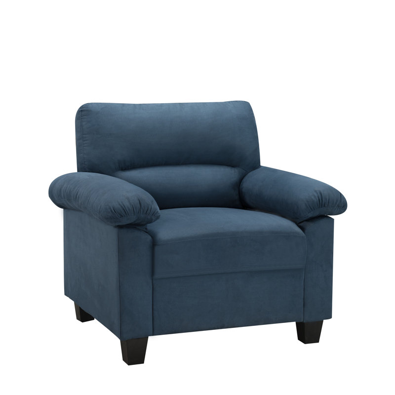 Marionville 91.44Cm Wide Club Chair, Blue