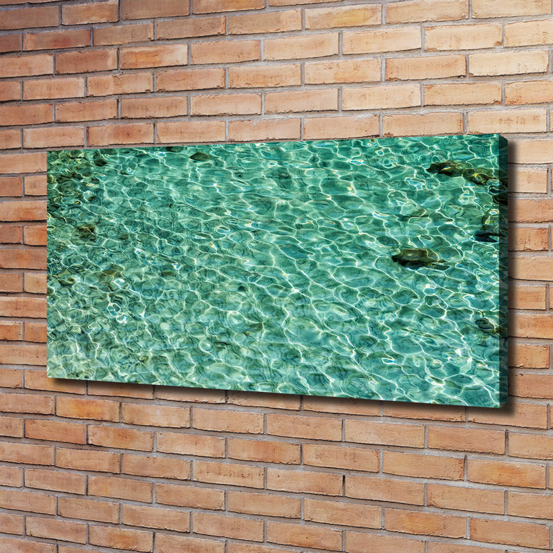 Transparent Water - Wrapped Canvas Print