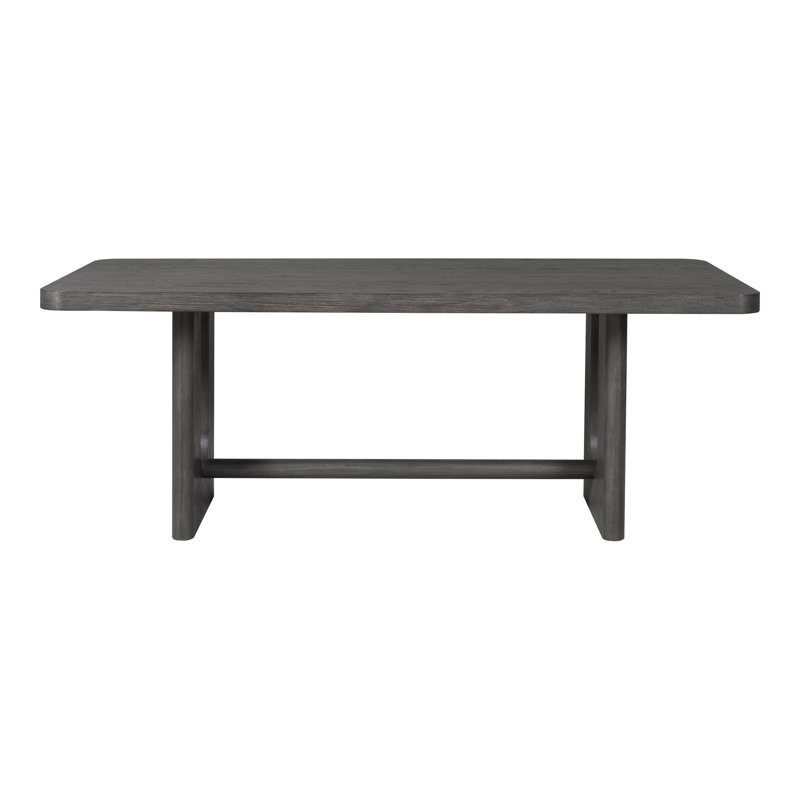 Doloros Dining Table Set, Ash Gray, 7 Pieces: Table, 6 Chairs