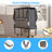 Folding Bed with 5" Foam Mattress, Headboard & Metal Frame