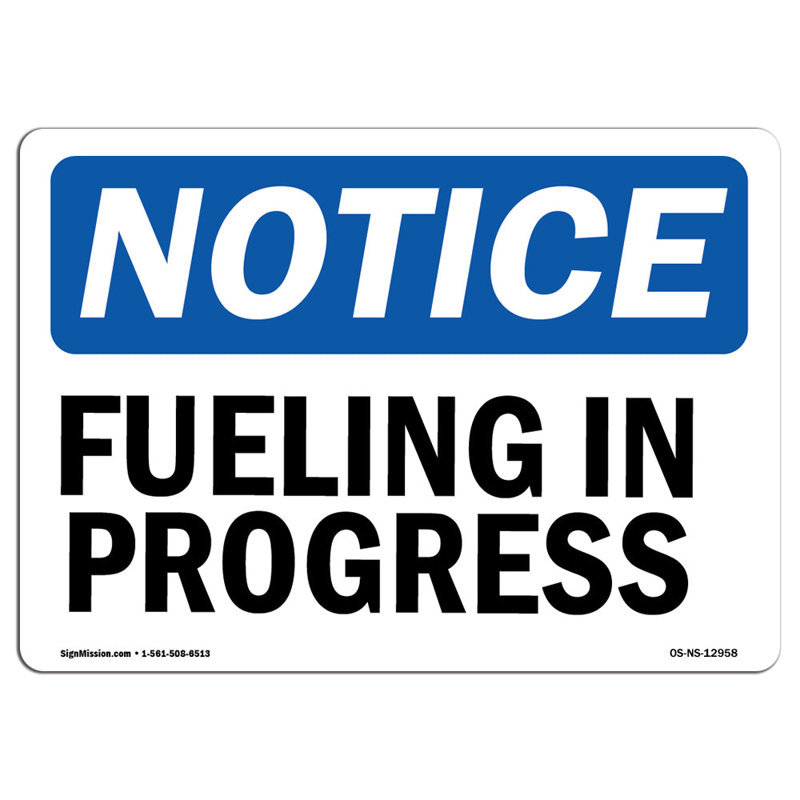 Panneau de ravitaillement en carburant