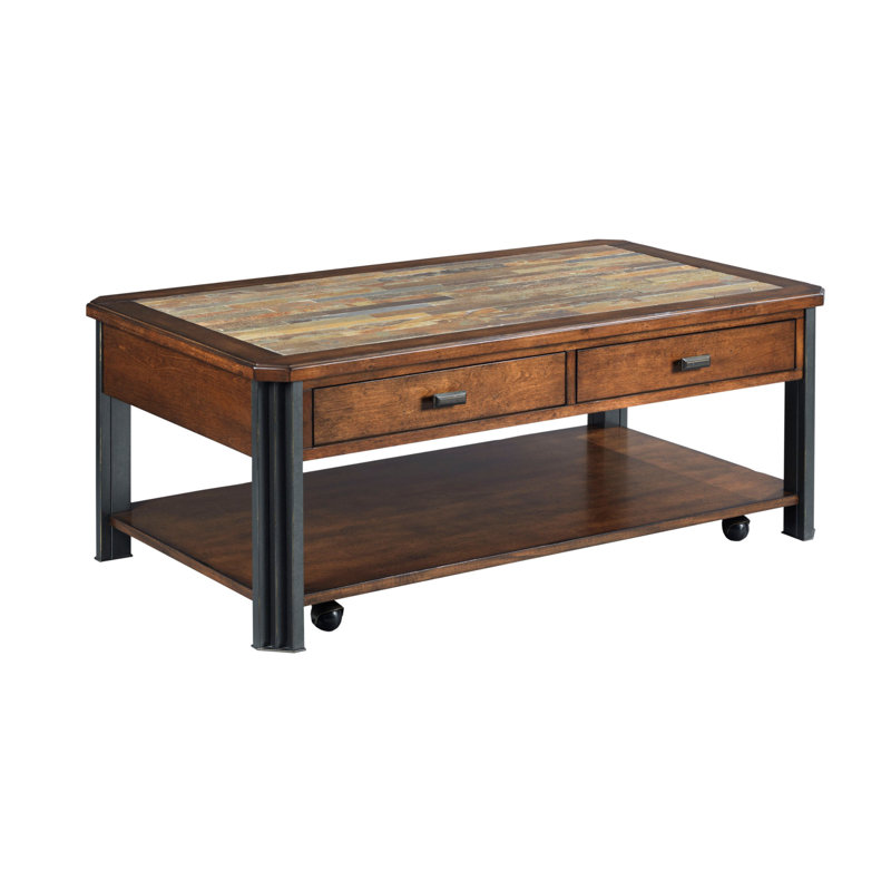 Table basse avec rangement Menese, 18" H x 46" W x 26" D