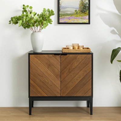 Paschall 30.7" Tall 2-Door Accent Cabinet