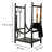 Amunique Metal Log Rack