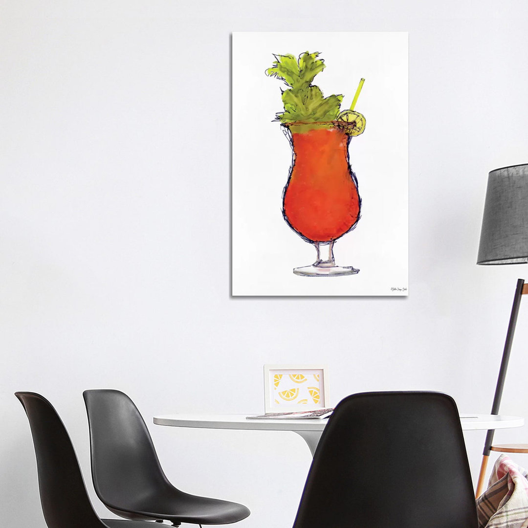 Bloody Mary von Stellar Design Studio - Galerie-verpackte Leinwand Giclée auf Leinwand