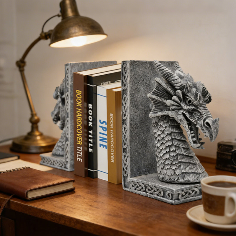 Dragon serre-livres mignon Dragon Decor