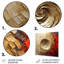 - Art mural abstrait spirales en métal-99555008