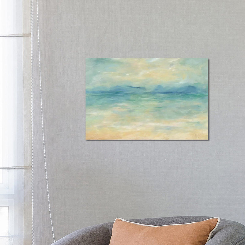 Ocean Reflections Landscape by Cynthia Coulter - Wrapped Canvas Painting, 66.04 cm H x 45.72 cm W x 1.91 cm D