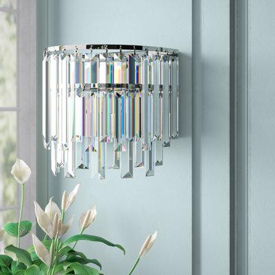 Clarissa Mild Steel Flush Mounted Sconce