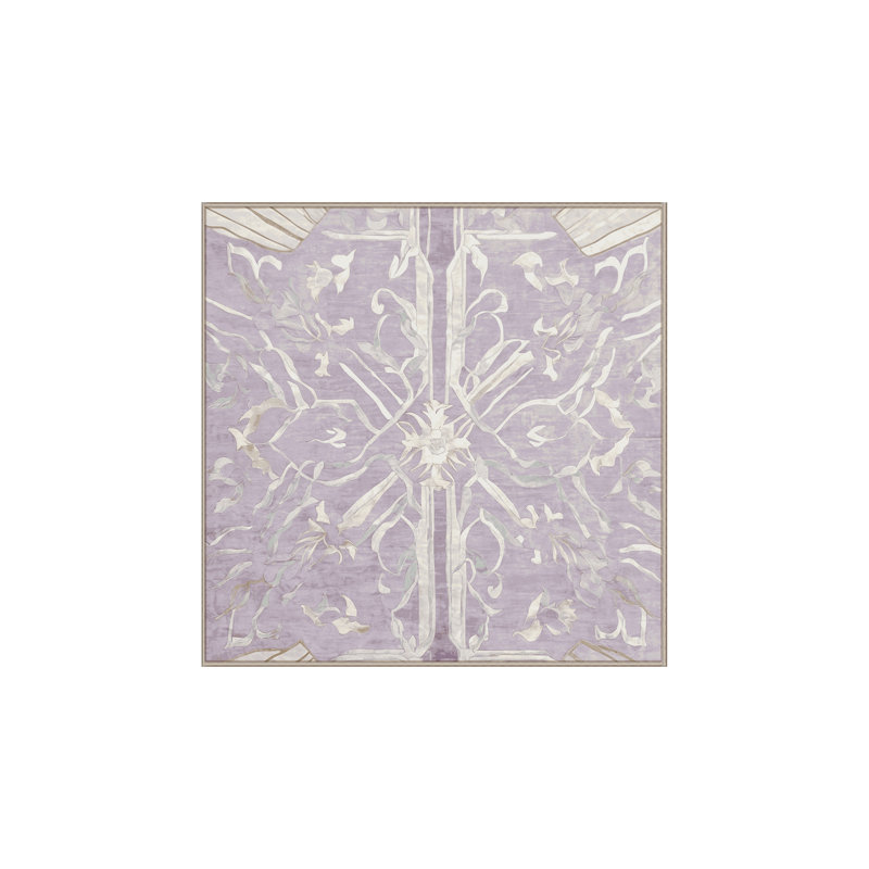 Machine Washable Beige Area Rug, Square 6'