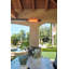 Chauffe-terrasse électrique de plafond 1500 watts Permasteel