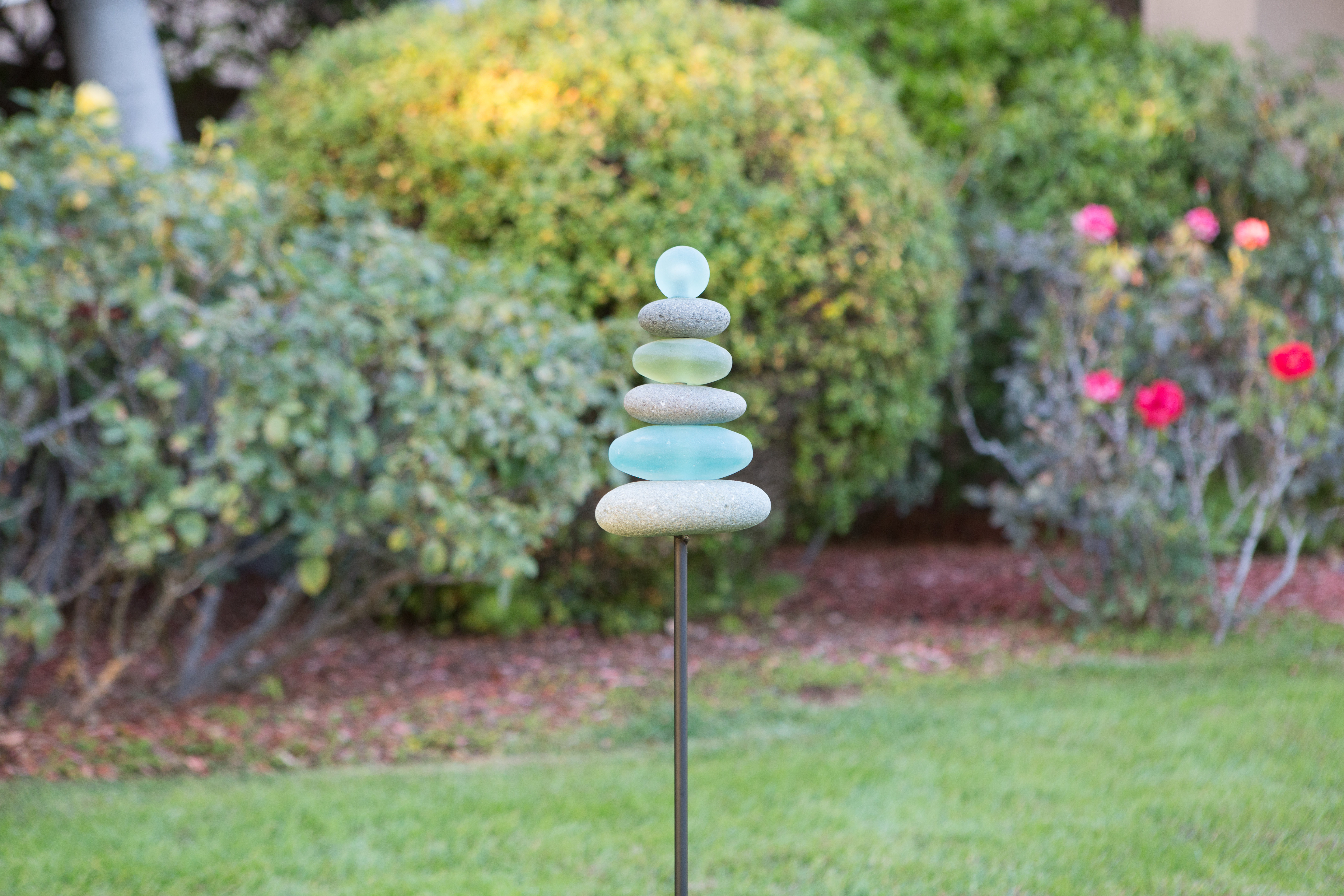 Latitude Run® Mentis Cairn Garden Stake & Reviews | Wayfair