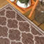 Tapis d'intérieur / extérieur espresso / taupe Hague-1405159183