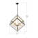 6 - Light Dimmable Chandelier