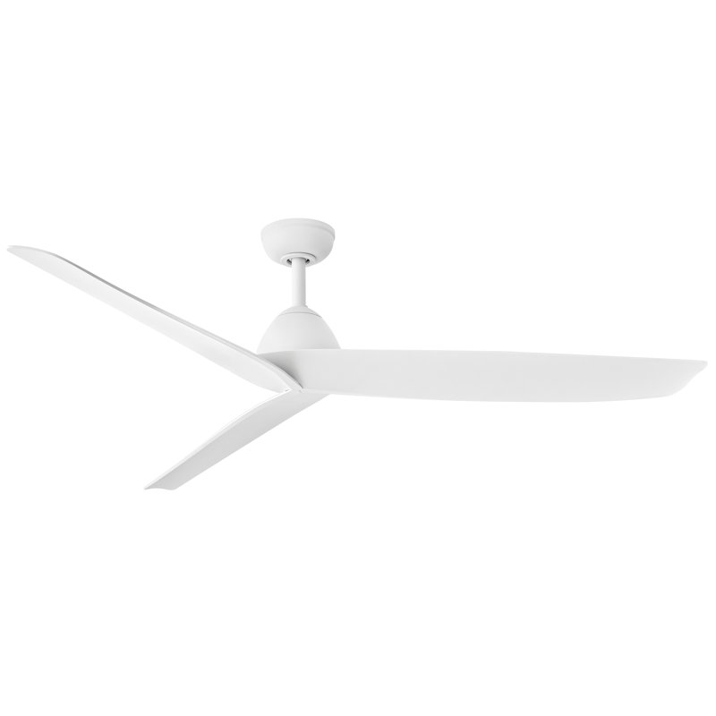 Ventilateur intelligent DEL Hinkley Liv, Blanc mat