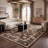 Kuester Traditional Border Brown/ Tan Wool Blend Area Rug-52008216