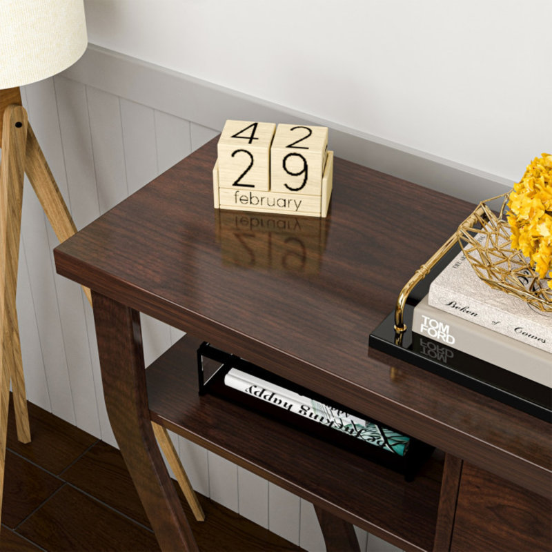Kylan 47'' Console Table, Brown