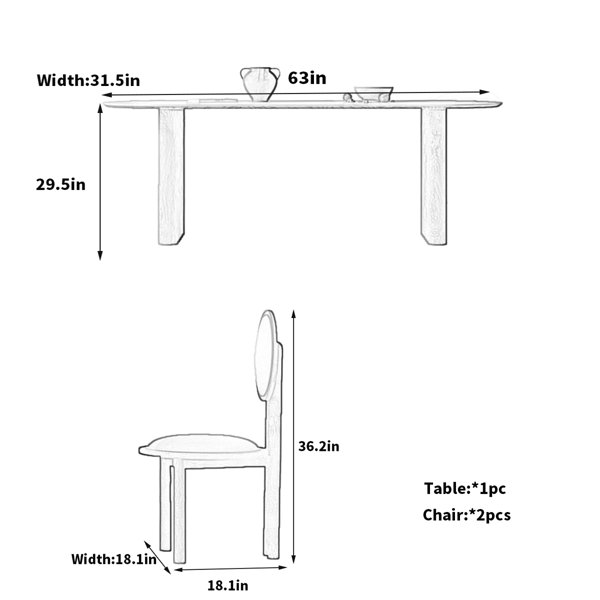 Dimensions du produit