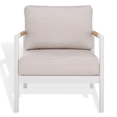 Berg Aluminum And Teak Patio Chair
