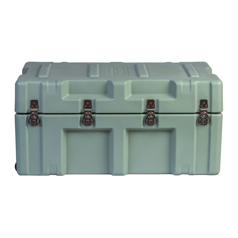 The Iron Brick Trunk - Strongest USA Made Trunk, Green