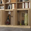 Garde-manger avec finition blanche et rangement solide-1324484606