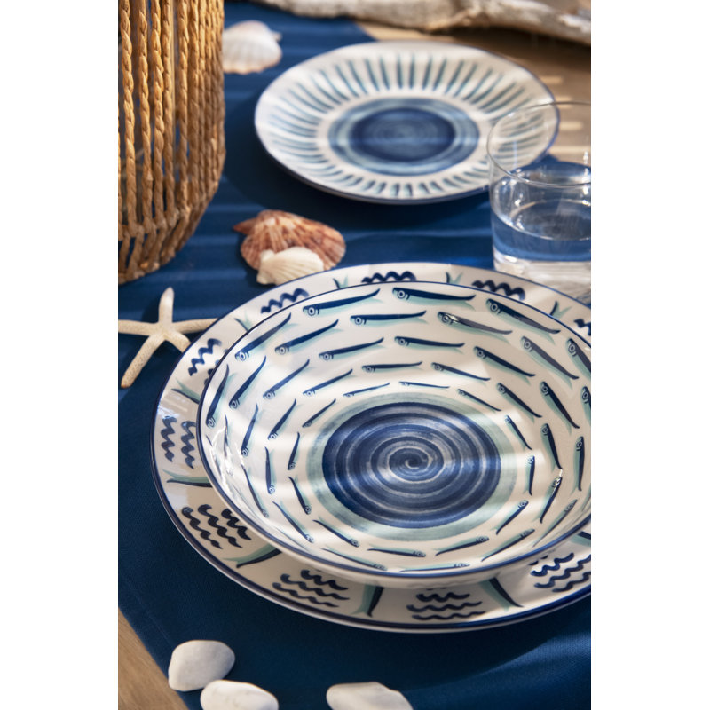Excelsa dinnerset 18 pieces Mediterraneo porcelain