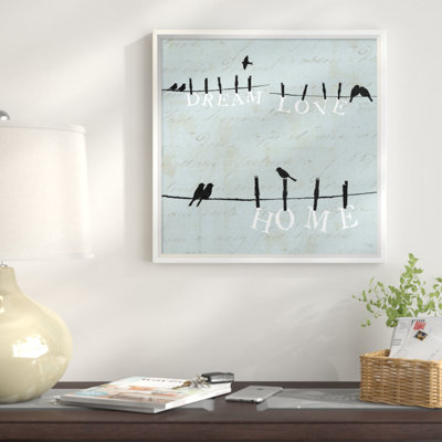 " Birds On A Wire 3 Up "