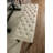 Classic Ivory 1PC BENCH Button Tufted Linen Like Fabric Solid Wood Chair Upholstered Seat Breakfast Rustic Dining Room Furniture