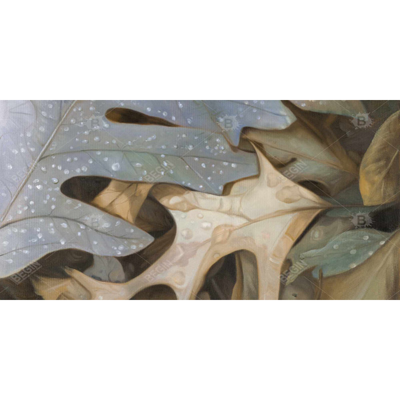 Autumn leaves - 15.75"x31.50" Desk mat