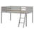 Wood Low Loft Bed With Ladder, Ladder Can Be Placed On The Left Or Right-433162486