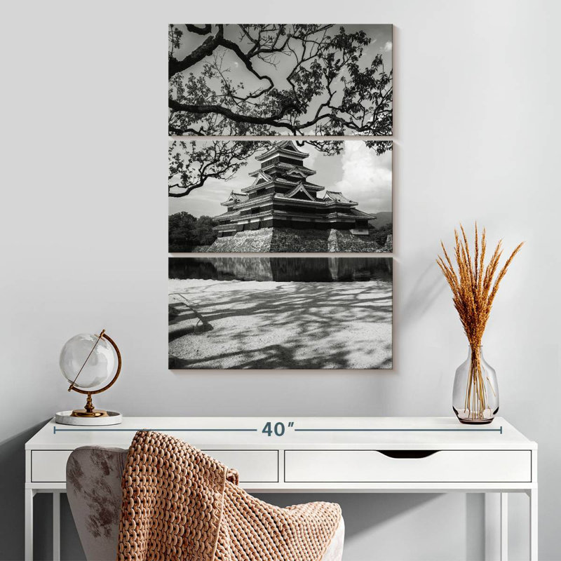 Masam Matsumoto Castle, 32" H x 20" W