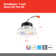 4'' Selectable Color Temperature Dimmable IC Rated Standard Recessed Lighting Kit
