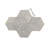 Hexagon natural marble tile-119027205