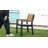 8 - Person 95'' W X 40'' D Aluminum Patio Dining Set With Stackable Armchairs And Umbrella Hole-371966251