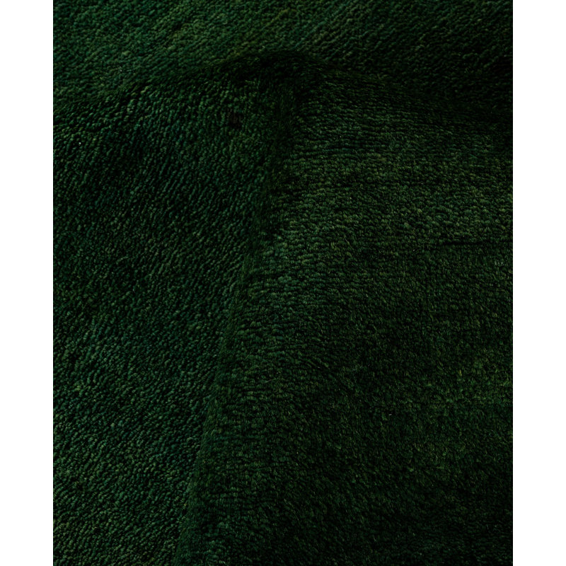 Overdyed One-of-a-Kind 6' 2" X 9' 4" Hand Knotted Area Rug