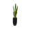 Faux Snake Plant (Sansevieria) Plant in Planter