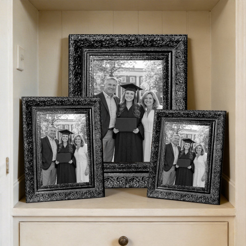 Cadre photo 8 "x 10" noir 1PC, Noir, 1, L 8 po x H 10 po
