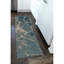 Tapis bleu en laine touffeté à la main Tasley-696693377