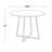 Whitacre Round Faux Marble Dining Table-1122749792