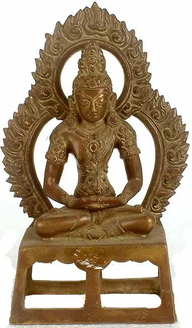 Bouddha couronné (Bouddha de la longue vie)