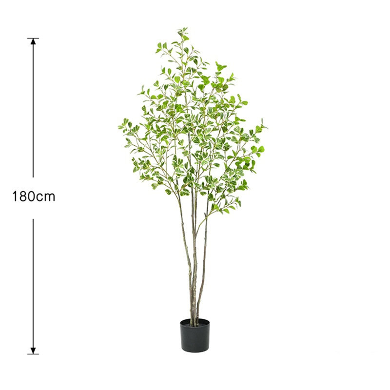 Anngie Faux Tree Plant, 180cm H x 15cm W x 15cm D