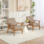 Chaise d'appoint rembourrée en tissu Shaleya-852319996