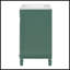Meuble-lavabo moderne de 24 po avec lavabo supérieur, portes à fermeture douce, tablette réglable et cadre en bois massif pour un rangement élégant-711199447