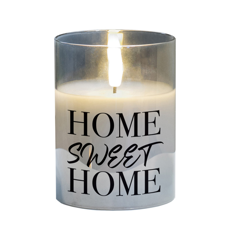 Bougie DEL Home Sweet Home