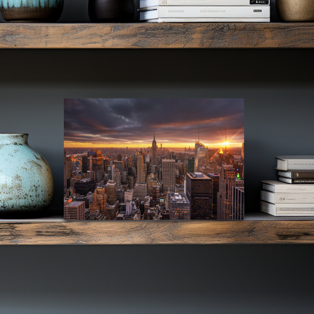 TOP Abstract Contemporary Architecture City Wall Art Print