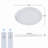 White Rechargeable Motion Sensor LED Flush Mount Light