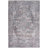 Lyiah Oriental Machine Washable Polyester Area Rug in Gray-166941837